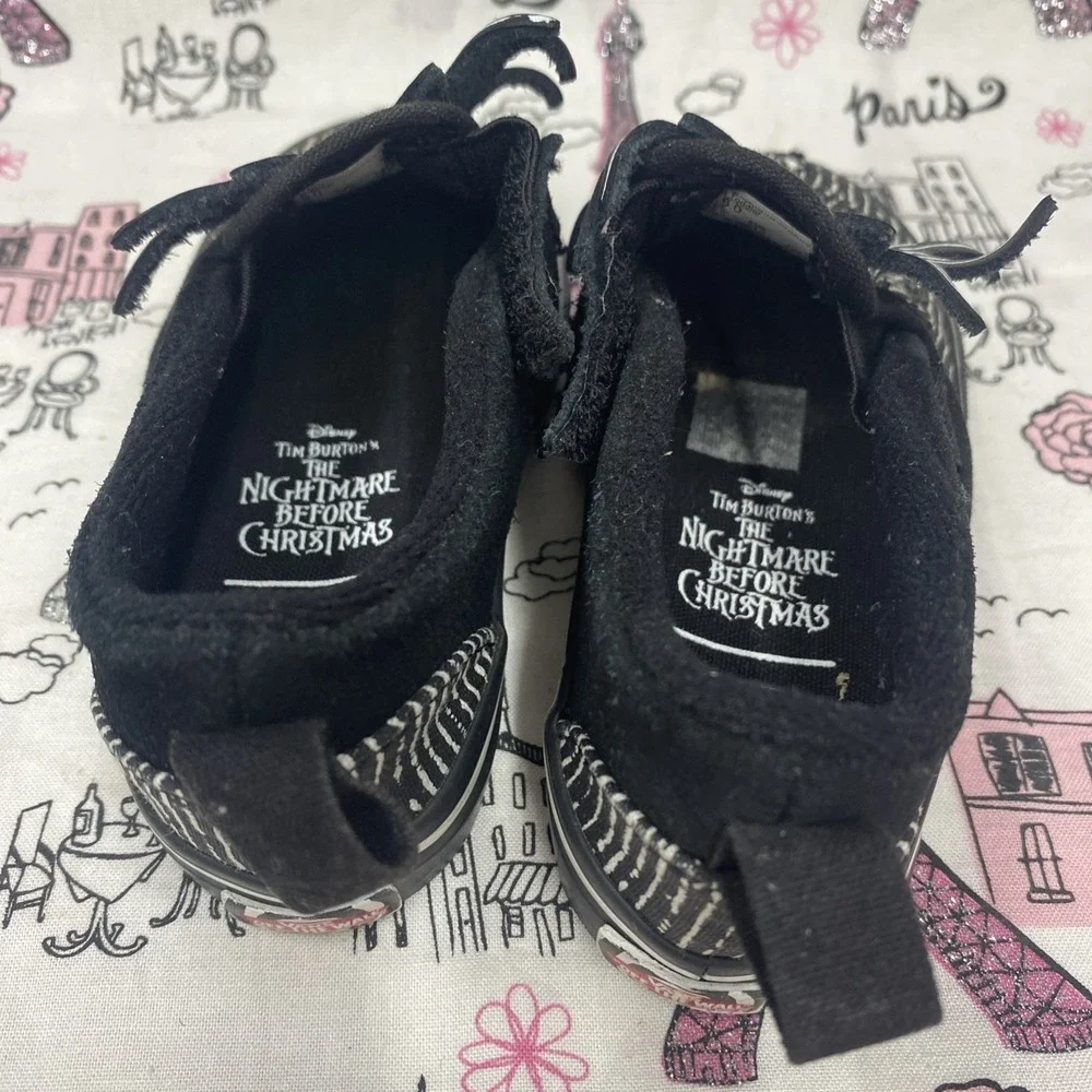 Vans X Disney The Nightmare Before Christmas Size 6.0 T Toddler Shoes SLIP ON